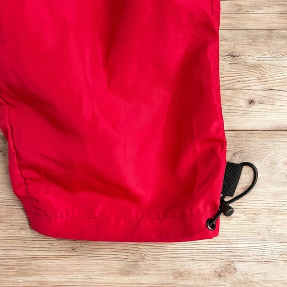 Men’s VTG Decibel Red Cargo Zippered Nylon Parachute Pants Street Wear M EUC - Picture 5 of 16